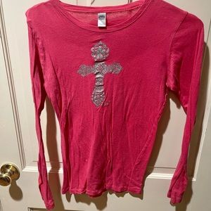 Kademi Long Sleeve Cross Tee